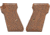Hogue Walther PPK/S and PP Coco Bolo Checkered Gun Grip 04811
