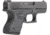 Hogue Wrapter Adhesive Grip For Glock 26, 27, 33, 39, Small Frame Sub-Compact Generation 3, Rubber Black, 18630