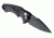 Hogue - X5 Folder, G-mascus Black - 34559 Spear Point 4 Inch
