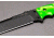 Hogue Zombie-X, Green Polymer Handle, 5.5 in. Black Plain DP HOG35175