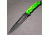 Hogue Zombie-X, Green Polymer Handle, 7 in. Black Plain DP HOG35155