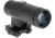Holosun HM3X Red Dot Magnifier, 3X, Integrated QD Mount w/Optional Spacer, Black, HM3X