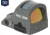 Holosun OPMOD HS507C-X2 Reflex Red Dot Sight, Red 2 MOA Dot and 32 MOA Circle, Wolf Gray