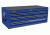 Homak 27in Professional Mid Chest w/ 3 Drawers, Blue BL03032601