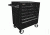 Homak 27in Professional Rolling Cabinet w/ 6 Drawers, Black BK04062601