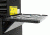 Homak 27in Professional Side Folding Shelf - Black BK08032601