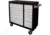 Homak 27in SE Series Rolling Cabinet w/ 12-Drawers, Black And Gray BG04041123
