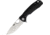 Honey Badger Knives Medium Linerlock Folding Knife, 3.13 satin finish D2 tool steel drop point blade, Black textured GRN handle, HB1016