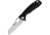 Honey Badger Knives Warncleaver Linerlock Folding Knife, 2.75 satin finish D2 tool steel blade, Black textured GRN handle, HB1167