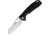 Honey Badger Knives Warncleaver Linerlock Folding Knife, 3.63 satin finish 8Cr13MoV stainless blade, Black textured GRN handle, HB1031