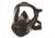Honeywell Silicone Full Facepiece Respirator w/ 5-point Head Strap, Black, Small RU65001S