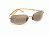 Maui Jim Honolua Bay Sunglasses w/ Amber Frame and HCL Bronze Lenses - H516-21, Quarter View