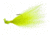 Hookup Inshore Premium Bucktail Jig, 1/4 oz, Chartreuse 2/0 VMC Perma Steel Hook, 112-02