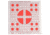Hoppes 100 yd. Multiple Crosshair Sighting Target 14x14 20 PK S10