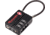 Hornady 96023 Flex Micro TSA Lock Open W/ Combination Black