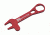 Demo, Hornady Deluxe Die Wrench, Red, 396495-DEMO