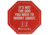 Hornady Tin Stop Sign, 10in, 99136