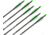 Horton Archery Omni Brite 2.0 Lighted Carbon 20 in  Arrows, Pack of 6 HEA-728.6