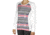 Hot Chillys MTF4000 Fiesta! Print Scoopneck - Womens, Prima/White, Small, HC7432P-131-S