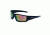 Howard Leight Hypershock Safety Eyewear with Hardcoat lens coating, Black Frame, Red Mirror Lens, One size fits most R-02224