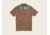 Howler Brothers Ranchero Polo - Mens, Brown Heather / Third Coast Print, Large, 125119S-BTC-L