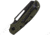 Hpa Jungle Operator Automatic Folding Knife, 4.25in Closed, 3.25in Black Oxide Coated Serrated 420J2 SS Blade, OD Green Textured G10 Handle, JUNGLE OPERATOR FOLDING