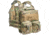 HRT Tactical Gear Zip-On Dual Removable GP Pouches, Multicam, One Size, HRT-ZPGP02-AA-MC
