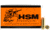 HSM Ammunition Training 10mm Auto 200 Grain Full Metal Jacket Brass Cased Pistol Ammo, 50 Rounds, 10MM8N