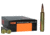 HSM Ammunition Trophy Gold 6mm Norma BR 95 Grain Boat Tail Hollow Point Brass Cased Rifle Ammo, 20 Rounds, BER6BR95TVLD