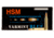 HSM Ammunition Varmint .223 Remington 55 Grain Flat Base Spitzer Brass Cased Rifle Ammo, 20 Rounds, HSM22354N