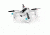 Hubsan 2nd Generation X4 FPV Quad Drone, 2.4GHZ, 5.8 GHz Video Transmission, White HICH107D+