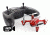 Hubsan Quad Copter W/Camera, Red and Silver 61170
