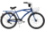 Huffy Airway 6-Speed Premium Cruiser Bike - Mens, Blue, 26in, 26061