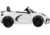 Huffy Corvette C8 Ride In, 12V Toy Truck, White, 17212P