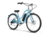 Huffy Parkside 7-Speed Electric Bicycles - Womens, 27.5 inch, Blue, E5871P7