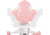 Huffy Princess Celebration Kids Bike - Girls, Pink/White, 16 in, 21971