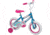 Huffy So Sweet Kids Bike - Girls, Blue/Pink/White, 12 in, 22032