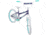 Huffy So Sweet Kids Bike - Girls, Blue/Purple/White, 20 in, 23310