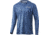 HUK Performance Fishing Icon X Running Lakes Hoodie - Mens, Titanium Blue, M, H1200393-428-M