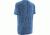 HUK Inked Bass Tee, Heather Carolina Blue, Medium H1000039HCBM