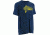 HUK Inked Walleye Tee, Heather Navy, Small H1000040 HNVS