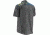 HUK KScott Bass &amp; Blue Phenom Short Sleeve Woven Shirt, Charcoal, XXXL H1500015CGYXXXL