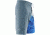 HUK KScott Double Down Board Shorts, 28in Waist, Ice Blue H2000008IBL28