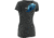 HUK KScott Rising Sail Ladies Vneck T, Dark Grey Heather, Extra Small H1000050DGHXS