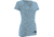 HUK KScott Tuna Ladies Vneck T, Heather Carolina Blue, Extra Small H1000051HCBXS