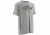 HUK Mens Kscott Bass Sketch Tee, True Grey Heather H1000078TGHS