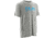 HUK Mens Logo Tee, True Grey Heather H1000091TGHS