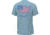 HUK Performance Fishing American Huk Tee - Men's, Crystal Blue, Large, H1000399-497-L