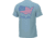 HUK Performance Fishing American Huk Tee - Men's, Crystal Blue, Large, H1000399-497-L