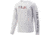 HUK Performance Fishing Americana Fill Pursuit Long Sleeve Tee - Youth, White, Large, H7120021-100-YL